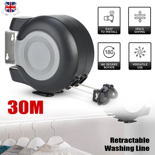 30m retractable clothes reel - clothes,
