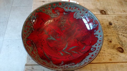 Royal doulton flambe aquatic - doulton,