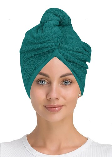 100 cotton hair drying towel - cotton,