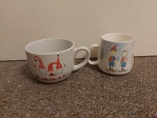 Christmas Mugs X2 Small Big