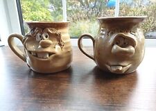 Two Ugly Mugs Hand Made Studio Pottery