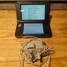 Nintendo 3DS XL Red and Black