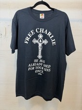 Charles Manson Shirt Large