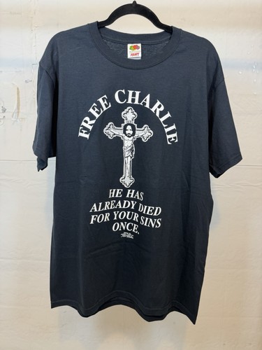 Charles manson shirt large - charles,