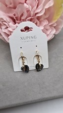 Heart Zirconia Earrings 18k