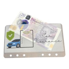 A6 Car Insurance Vellum Wallet