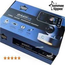 TOMMEE TIPPEE Dreamee VIDEO MOVEMENT SOUND Baby Monitor HD CAMERA & Sensor Pad !