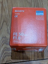 Sony FE 50mm F1.8 E-Mount Lens