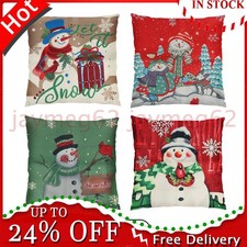 4 Pack Christmas Cushion