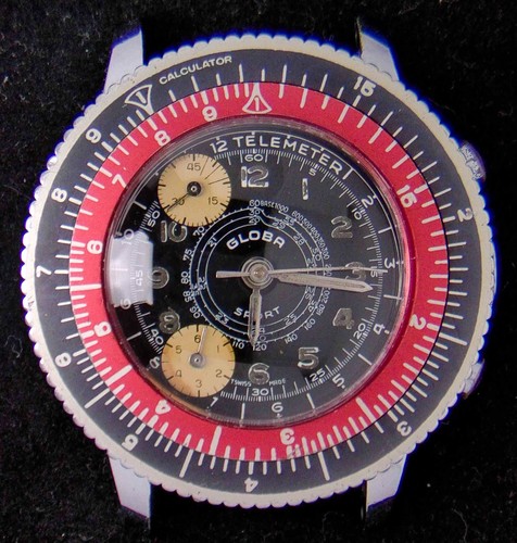 Globa sport black dial men - sport,