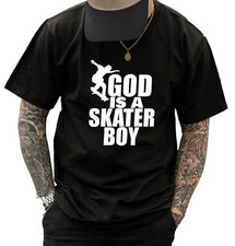 God is A Skater Boy Unisex T