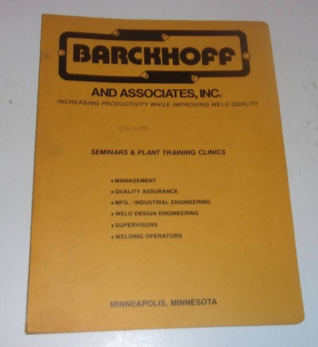 Barhoff and associates seminar - and,