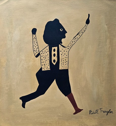 Bill traylor signed outsider - traylor,
