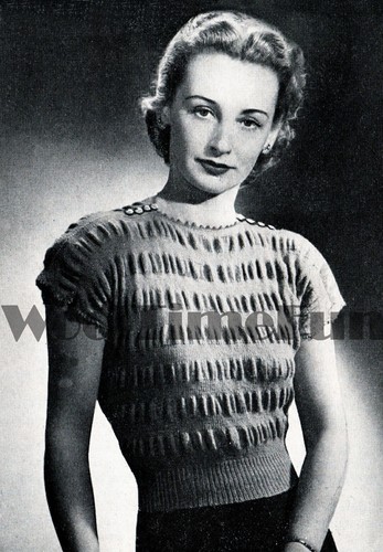 Knitting pattern vintage - knitting,