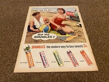 PPBOK32 ADVERT 14X11 SPANGLES. THE MODERN WAY TO BUY SWEETS