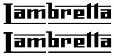 Lambretta decal x 2