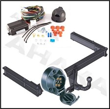 Towbar & Electric 7pin 12N for audi A4 B8 Saloon Quattro (only S-Line) 2008-2015