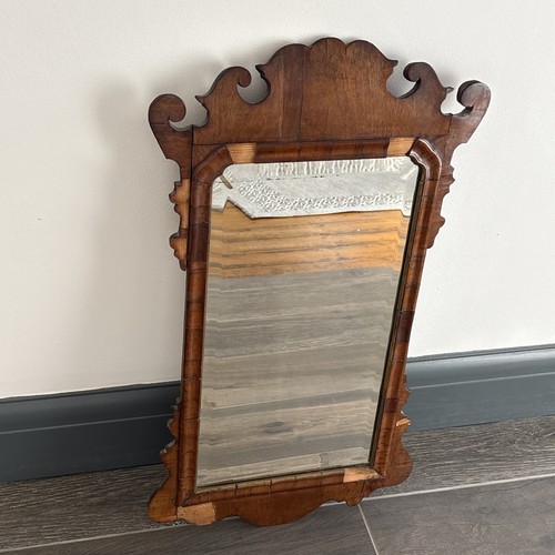 Wooden wall mirror - 50’s,