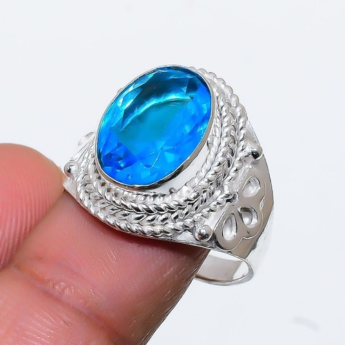 Swiss blue topaz gemstone 925 - topaz,