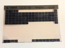 Yamaha XS 650 1U3 1980 Spare Parts List Microfiche (Nov 1979)