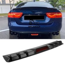 Black Rear Bumper Diffuser Lip