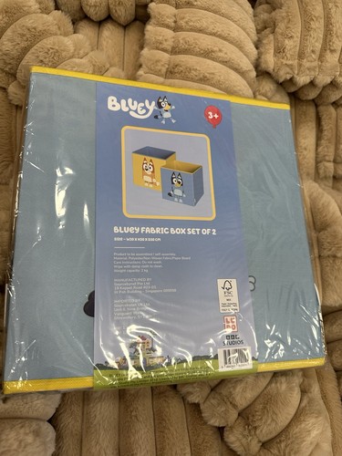 Bluey fabric storage - , for