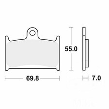 TRW Brake Pads Sintered Front