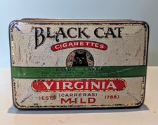 Vintage Black Cat Cigarettes
