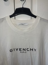 Givenchy White Large Tshirt