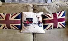 Union Jack and Vespa Scooter