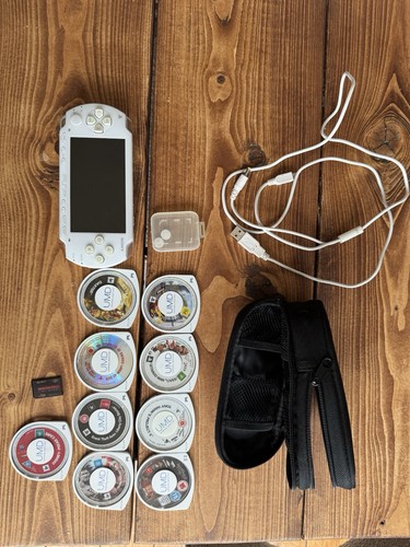 Sony psp 1001 - white, bundle