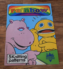 Vintage Zippy Bungle George Sweater Jumper Knitting Pattern – Rainbow TV Show