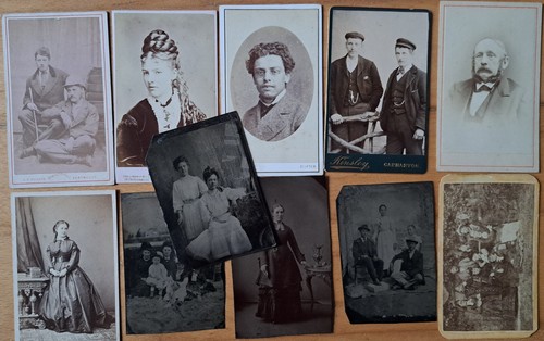 Old antique victorian cdv - 11,