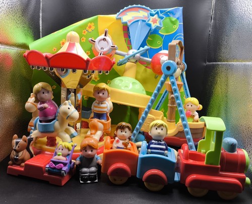 Elc happyland funfair carousel - happyland,