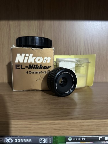 Nikon nikkor 40mm 4 - nikon, el-nikkor