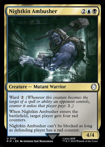 Nightkin ambusher mtg - nightkin, ambusher,