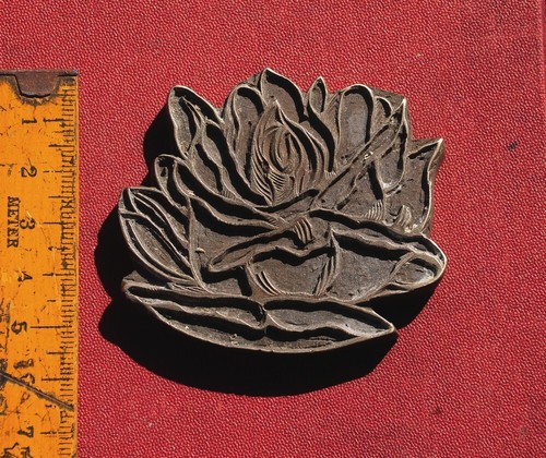 Brass ornament bookbinding - brass, art