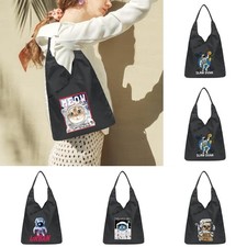 Astronaut Women Underarm Bag Tote Bag Shoulder Handbag Purse Clutch Shopping Bag