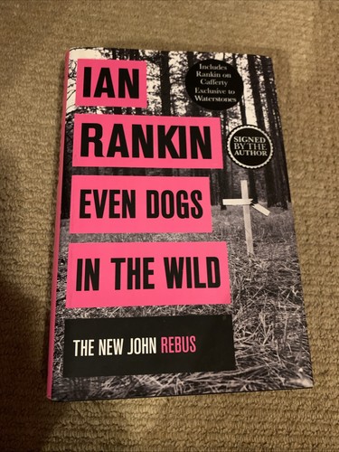 Ian rankin signed 1st edition - signed,