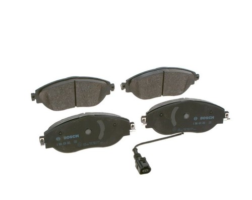 Genuine bosch front brake pad - front,