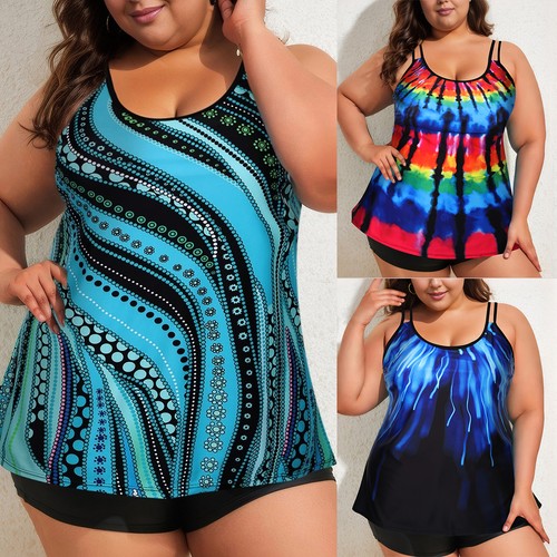 Plus size womens tankini set - plus,