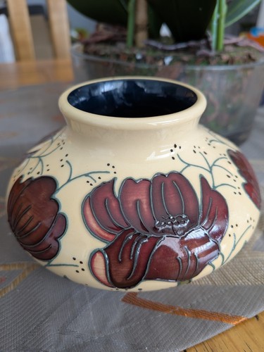 Moorcroft chocolate cosmos - moorcroft,