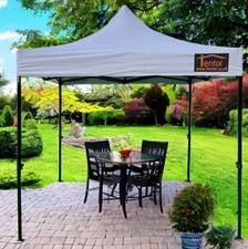 White 3mx3m Pop Up Gazebo