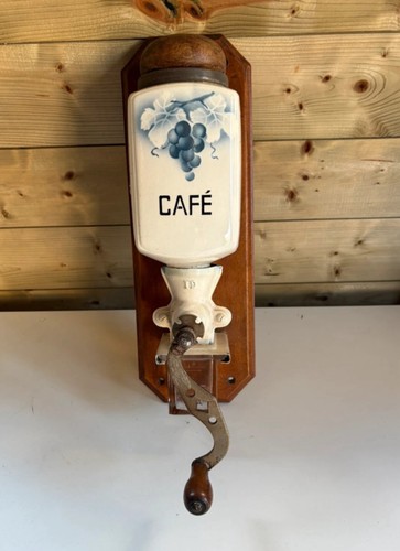 Antique coffee grinder mill - coffee,