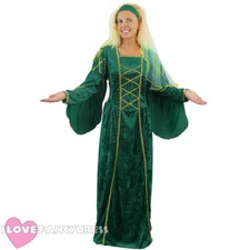 GREEN TUDOR QUEEN COSTUME