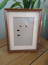 Stunning Vintage Wooden Picture Frame - Gold Rim - Thin Frame - 22cm X 17cm 