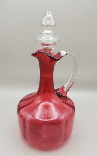 Vintage cranberry glass - vintage,