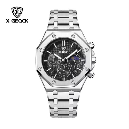 Geqck mens stainless steel - stainless,