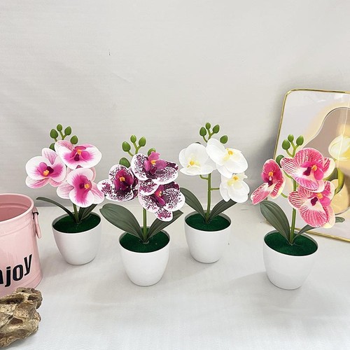 Artificial orchid potted plant - artificial,