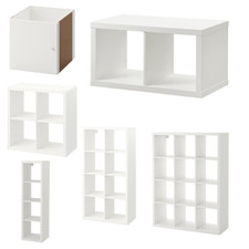 New IKEA KALLAX White Shelving